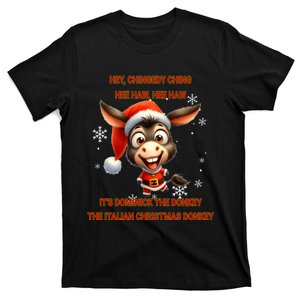 Funny Christmas Italian Christmas Donkey Dominick The Donkey T-Shirt