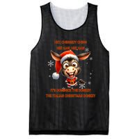 Funny Christmas Italian Christmas Donkey Dominick The Donkey Mesh Reversible Basketball Jersey Tank