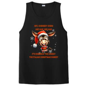 Funny Christmas Italian Christmas Donkey Dominick The Donkey PosiCharge Competitor Tank