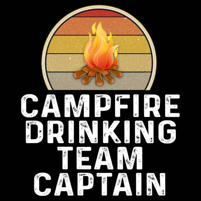 Funny Campfire Ing Team Captain Camp Camping Outdoor Gift Cooling Performance Crew T-Shirt