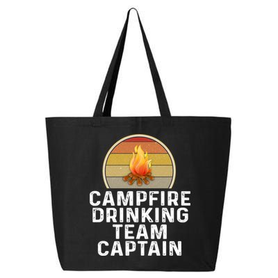 Funny Campfire Ing Team Captain Camp Camping Outdoor Gift 25L Jumbo Tote