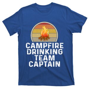 Funny Campfire Ing Team Captain Camp Camping Outdoor Gift T-Shirt