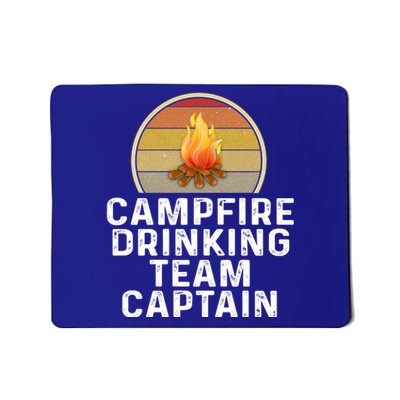 Funny Campfire Ing Team Captain Camp Camping Outdoor Gift Mousepad