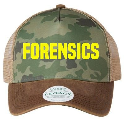Forensics Crime Investigator Detectives Policemen Legacy Tie Dye Trucker Hat