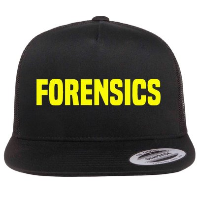 Forensics Crime Investigator Detectives Policemen Flatbill Hat