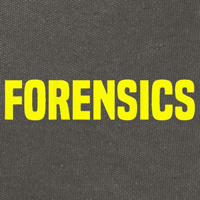 Forensics Crime Investigator Detectives Policemen Cotton Canvas Backpack