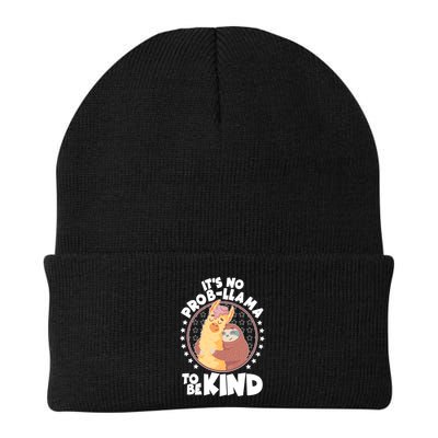 Funny Cute It's No ProbLlama To Be Kind Beanie