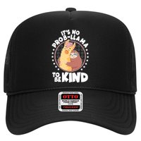 Funny Cute It's No ProbLlama To Be Kind Hat