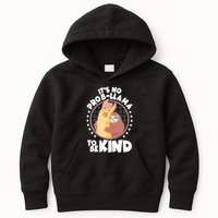 Funny Cute It's No ProbLlama To Be Kind Kids Hoodie