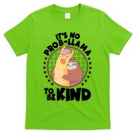 Funny Cute It's No ProbLlama To Be Kind T-Shirt