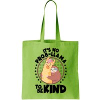 Funny Cute It's No ProbLlama To Be Kind Bag