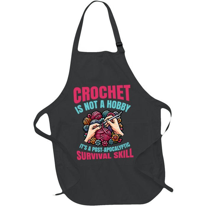 Funny Crochet Is Not A Hobby Apron