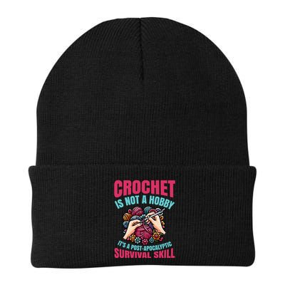 Funny Crochet Is Not A Hobby Beanie