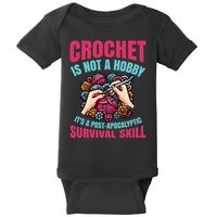 Funny Crochet Is Not A Hobby Baby Bodysuit