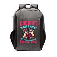 Funny Crochet Is Not A Hobby Vector Backpack