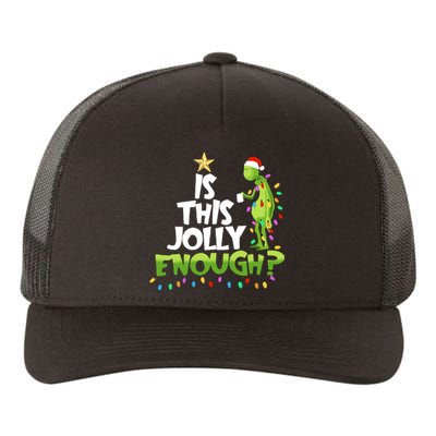 Funny Christmas Is This Jolly Enough Yupoong Adult 5-Panel Trucker Hat