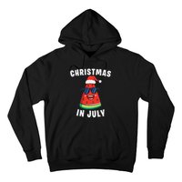 Funny Christmas in July Watermelon Hoodie