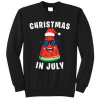 Funny Christmas in July Watermelon Sweatshirt