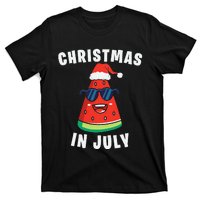 Funny Christmas in July Watermelon T-Shirt