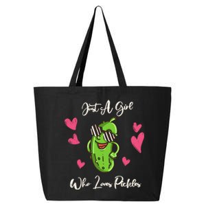 Fun Cute Just A Who Loves Pickles Gift 25L Jumbo Tote