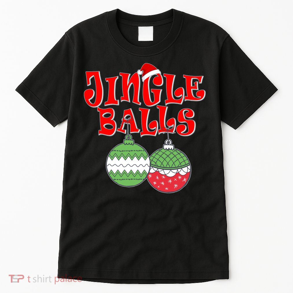 Funny Christmas Jingle Balls Matching Couples Shirts Tall T-Shirt