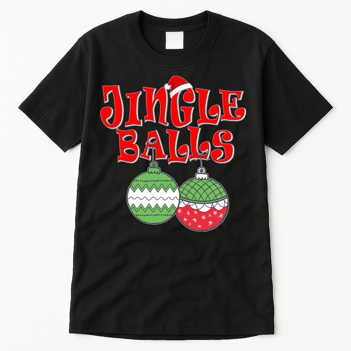 Funny Christmas Jingle Balls Matching Couples Shirts Tall T-Shirt