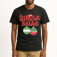 Funny Christmas Jingle Balls Matching Couples Shirts Tall T-Shirt