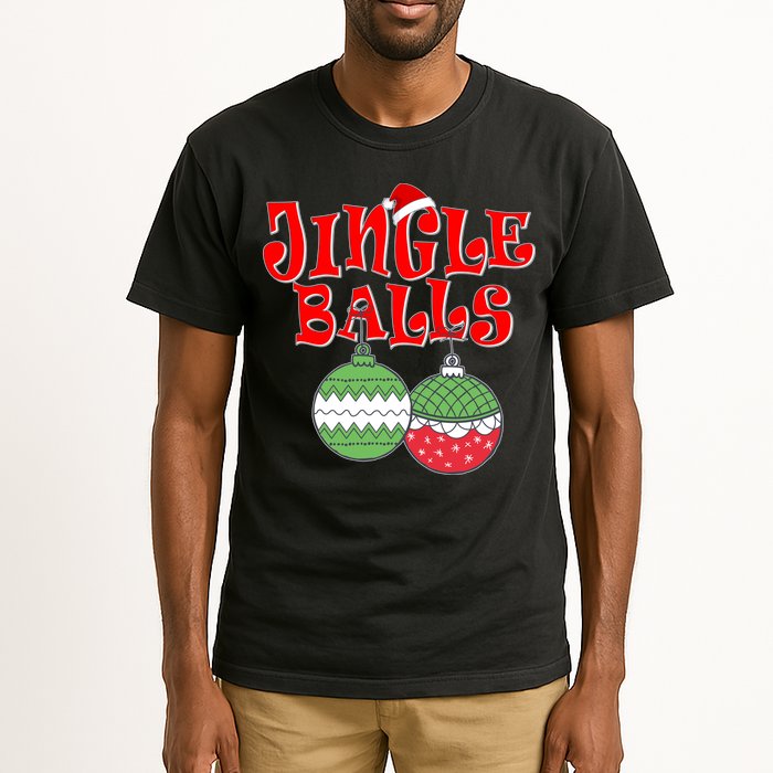 Funny Christmas Jingle Balls Matching Couples Shirts Tall T-Shirt