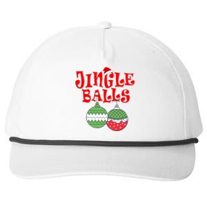 Funny Christmas Jingle Balls Matching Couples Shirts Snapback Five-Panel Rope Hat