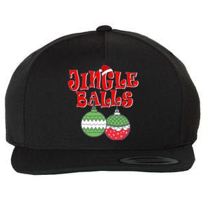 Funny Christmas Jingle Balls Matching Couples Shirts Wool Snapback Cap