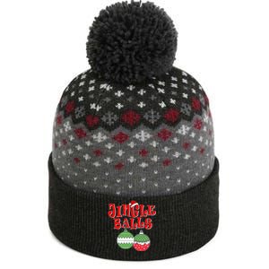 Funny Christmas Jingle Balls Matching Couples Shirts The Baniff Cuffed Pom Beanie