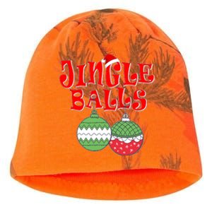 Funny Christmas Jingle Balls Matching Couples Shirts Kati - Camo Knit Beanie