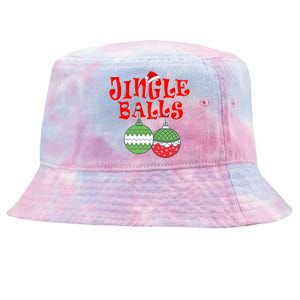 Funny Christmas Jingle Balls Matching Couples Shirts Tie-Dyed Bucket Hat