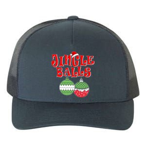 Funny Christmas Jingle Balls Matching Couples Shirts Yupoong Adult 5-Panel Trucker Hat