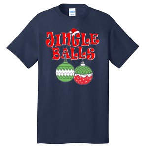 Funny Christmas Jingle Balls Matching Couples Shirts Tall T-Shirt