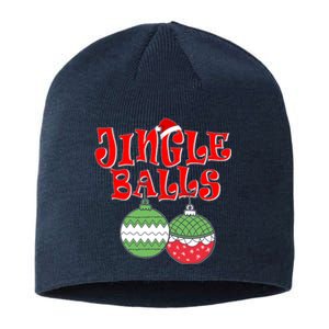 Funny Christmas Jingle Balls Matching Couples Shirts Sustainable Beanie