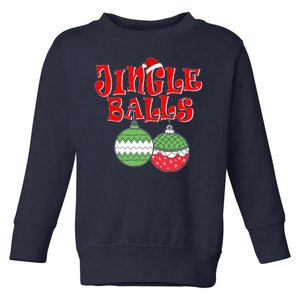 Funny Christmas Jingle Balls Matching Couples Shirts Toddler Sweatshirt