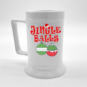 Funny Christmas Jingle Balls Matching Couples Shirts Beer Stein