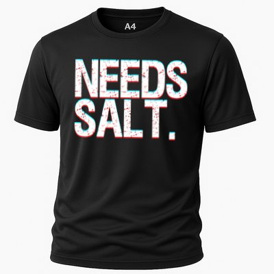 Funny Chef Joke Needs Salt And Condits Professional Chef Cute Gift Performance Shirt