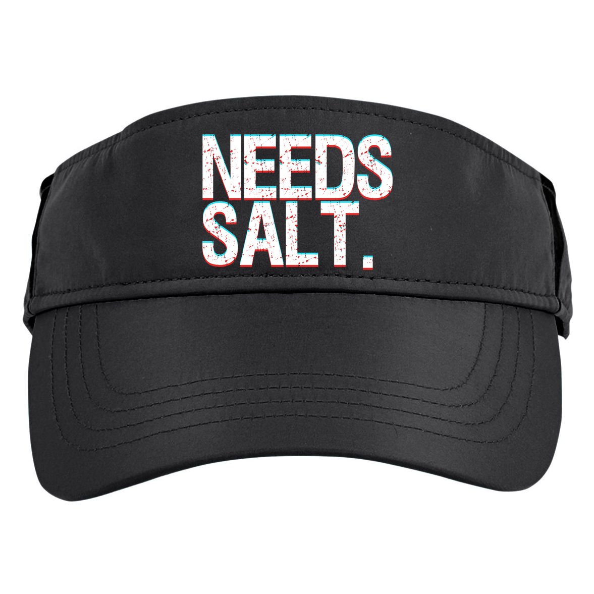 Funny Chef Joke Needs Salt And Condits Professional Chef Cute Gift Adult Drive Performance Visor