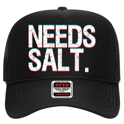 Funny Chef Joke Needs Salt And Condits Professional Chef Cute Gift Trucker Hat