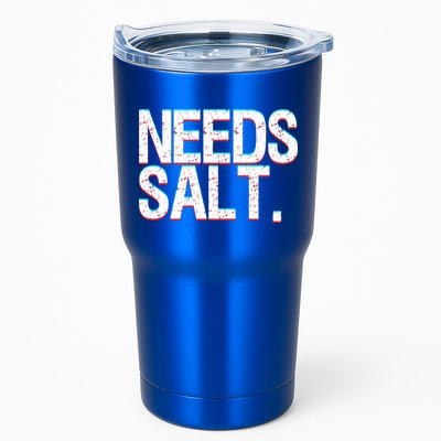 Funny Chef Joke Needs Salt And Condits Professional Chef Cute Gift Tumbler