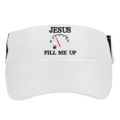 Funny Christian Jesus Fill Me Up Adult Drive Performance Visor