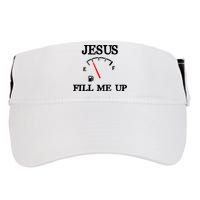 Funny Christian Jesus Fill Me Up Adult Drive Performance Visor