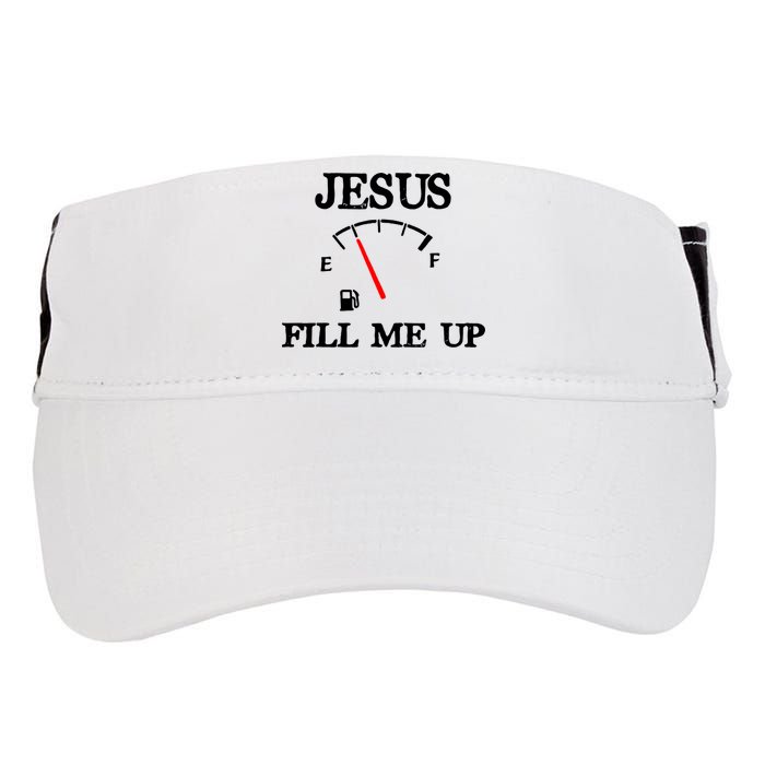 Funny Christian Jesus Fill Me Up Adult Drive Performance Visor