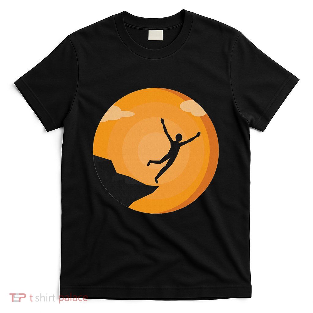 Funny Cilff Jumper Cliff Jumping Proud Cliff Diver Rock T-Shirt