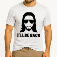 Funny Christian Jesus I'll Be Back Cooling Performance Crew T-Shirt