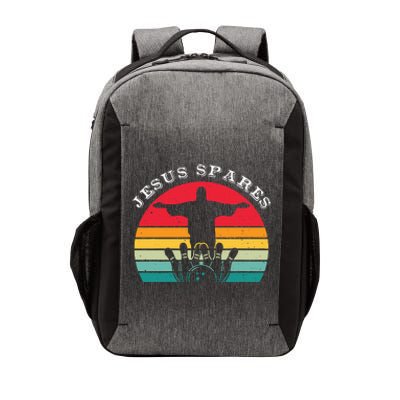 Funny Christian Jesus Spares Bowling Vector Backpack