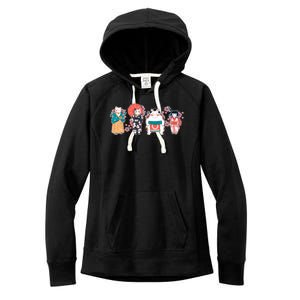 Funny Cute Japanese Cat Neko Family Women's Fleece Hoodie