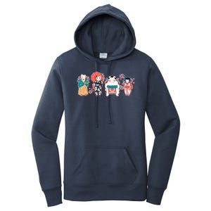 Funny Cute Japanese Cat Neko Family Women's Pullover Hoodie